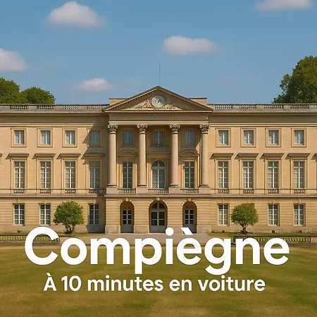 Charmante Maison Wifi Tele 65 Pouces Netflix Appartement Choisy-au-Bac